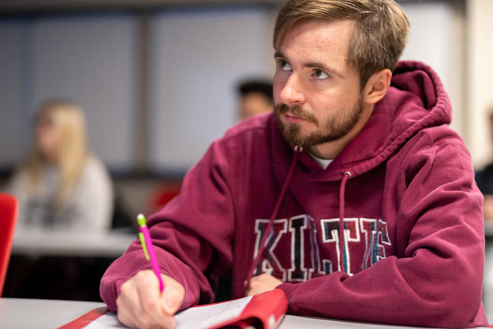 Psychology student at Alma College